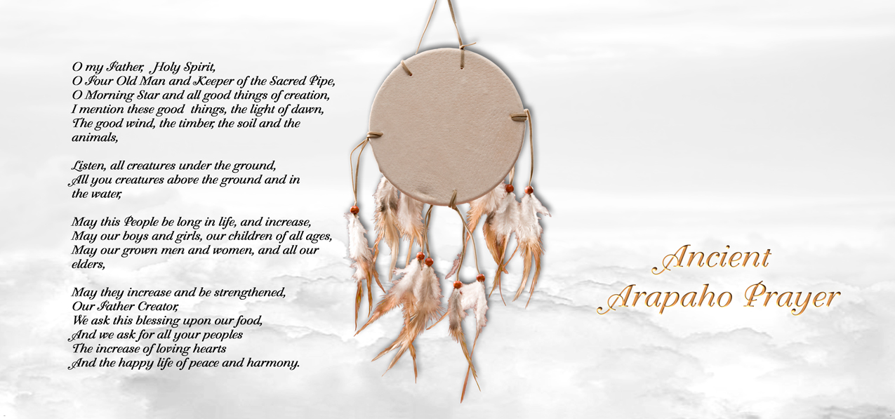 Arapaho Prayer White